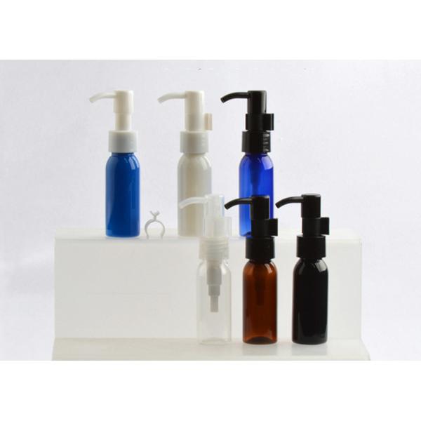 Quality Pet Cosmetic Serum Bottles Portable Lightweight No Leaking With Lotion Pump for sale