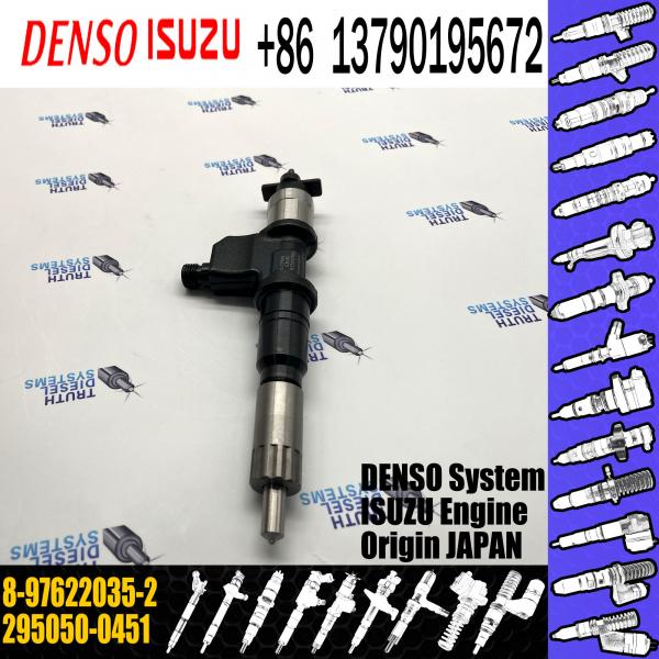 Quality Rail Fuel Injector Assembly 295050-0450 295050-0451 8-97622035-2 8-97622035-0 8 for sale