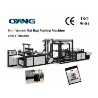 China ONL-CH 700-800 Full Automatic Nonwoven Bag Making Machine / Computer Control Bag Forming Machine for sale