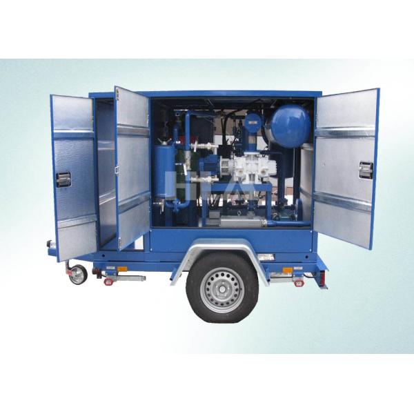 Quality Low Operating Cost Transformer Mobile Oil Purifier With Siemens PLC Auto Control System for sale