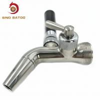 China Homebrew Beer Keg Faucet , Flow Control Beer Faucet With Forward Sealing factory