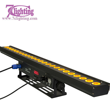 China No Noise LED Wall Washer LED Bar 24x15W RGBWA 5-in-1 LED Studio Light Flicker-Free Stage Lighting World-wide Shipping for sale