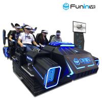 China 3.8KW 3D 9D Virtual Reality Simulator With Motion Chair / Amusement Park Equipment factory