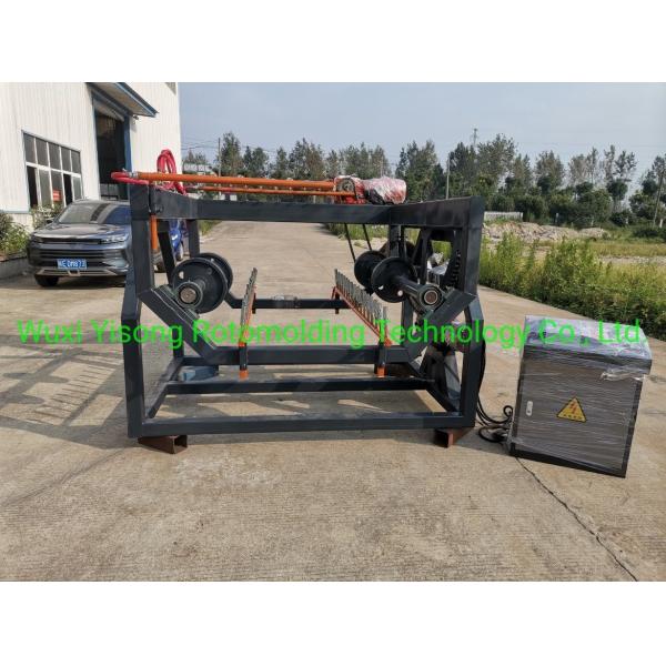 Quality 2000L Open Flame Rock And Roll Machine Rotational Molding Equipment Manufacturers for sale