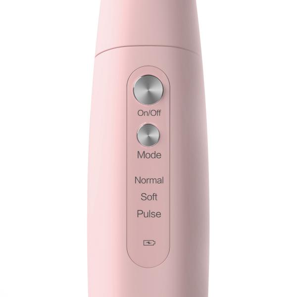 Quality Electric Dental Portable Cordless Water Flosser System 145ML Pink Color for sale