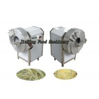 China Ginger Slice Garlic Shredding Chips Stripper Machine Capacity 100-150KG/H for sale