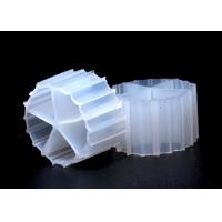 Quality 10*7mm MBBR Filter Media Virgin HDPE Material White Color Bio Medias For Water for sale