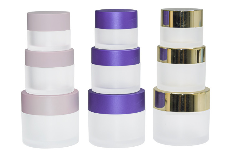China 15g / 30g / 50g Capacity Beauty Cream Containers With Nail Powder factory