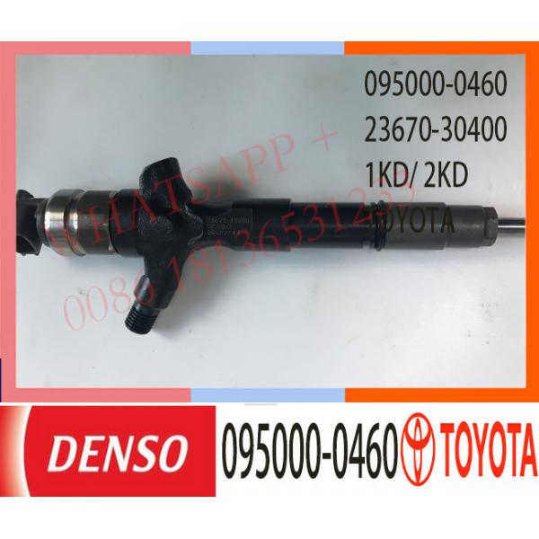 Quality Original DENSO Common rail fuel  injector 23670-0L070 23670-0L090 095000-0460 23670-30400 095000-8740 for 1KD,2KD engine for sale