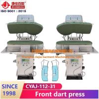 China Suit Jacket Cloth Press Machine Vertical Front Dart factory