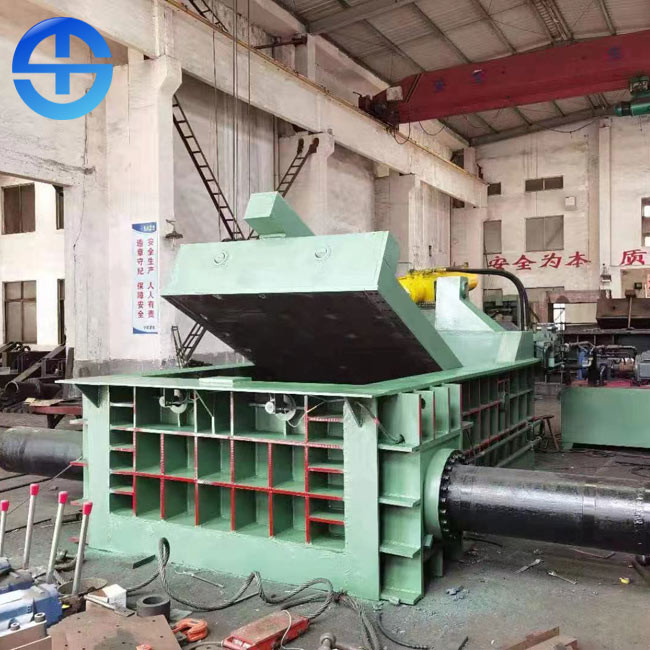 China 500*500mm Bale Size Scrap Metal Recycling Machine And Baling Machine factory
