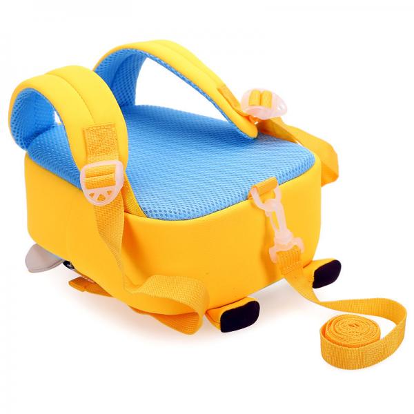Quality Monkey Waterproof Kids Backpack Neoprene 3D Cute Cartoon Anti Lost Schoolbags 2 for sale