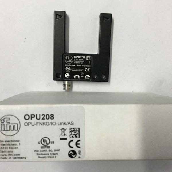 Quality IFM Photoelectric Fork Sensor 30V DC 50x10x60 OPU208 Float Level Switch for sale
