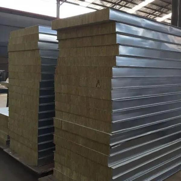 Quality Building Rockwool Sound Insulation 50mm-100mm Rectangular Plate for sale
