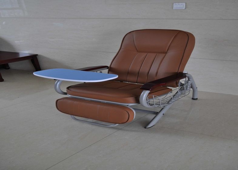 China Manual Hospital Furniture Chairs Transfusion Chair With Rotating Table factory
