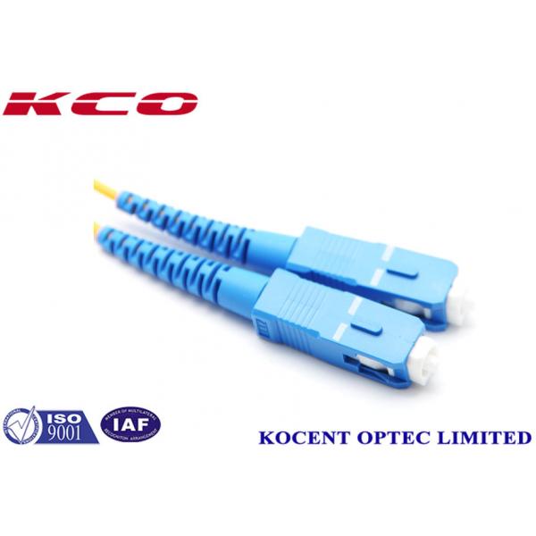Quality PVC/LSZH Fiber Optic Cable Patch Cord SM SC/UPC-SC/UPC 2.0mm for sale