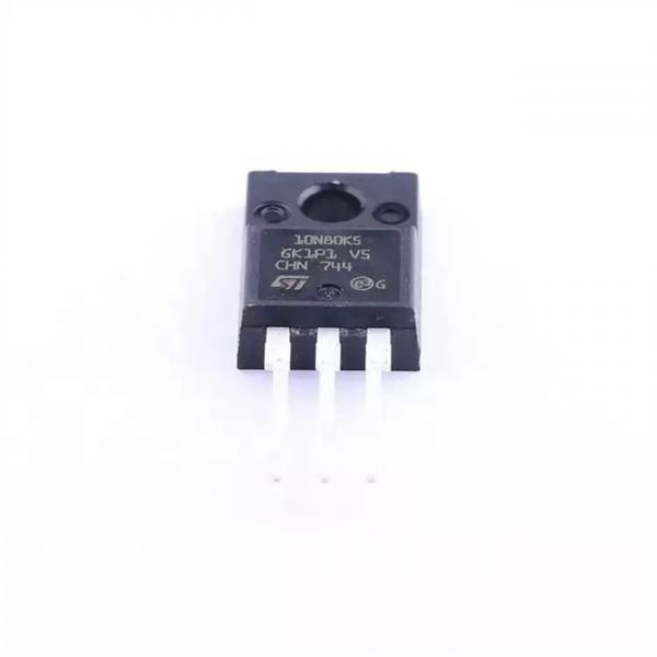 Quality STF10N80K5  Micro 10V  Programmable IC Chip channel mosfet h bridge TO-220IS for sale