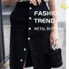 China Antique Silver Metal Bulk Buttons DENIM Skirt & Pant New Collection Trend factory