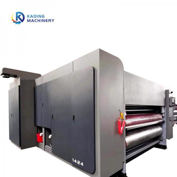 Quality Corrugated Cardboard Rotary Carton Die Cutting Machine With Leading Edge for sale