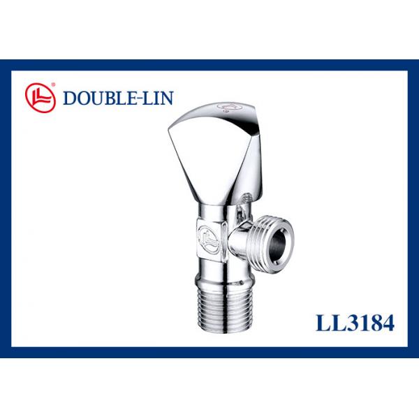 Quality Light Type Zinc Alloy Handle 10 Bar Brass Angle Valves for sale