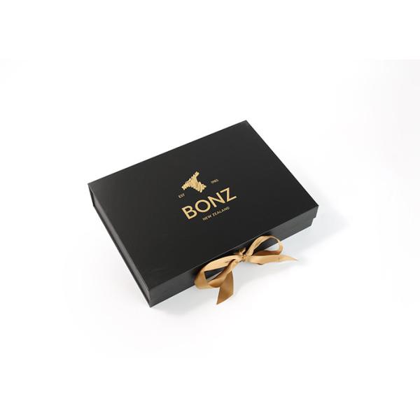 Quality Gold Hot Stamping Foldable Packaging Box for sale