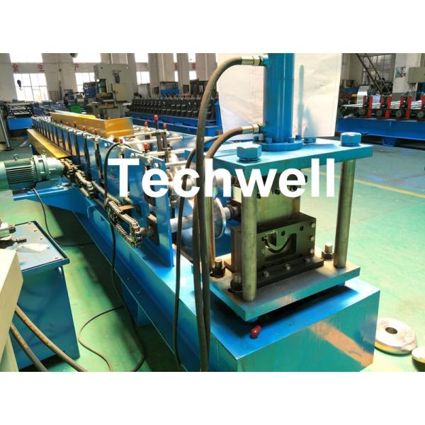 Quality Durable Seamless Gutter Machine With Welded Wall Plate Structure Forming Structure for sale