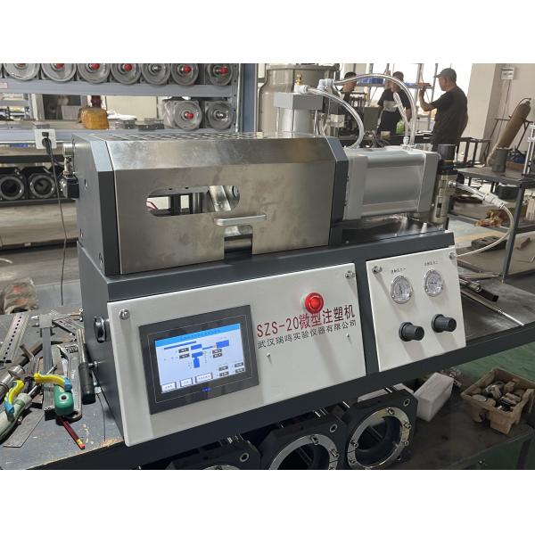 Quality 2.2KW 6kg/H Lab Twin Screw Extruder For High Molecular Material for sale