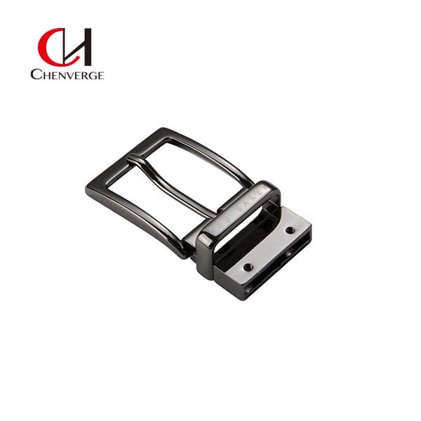 Quality Zinc Alloy Clamp Style Belt Buckles , Lightweight Silver Belt Buckles For Men for sale