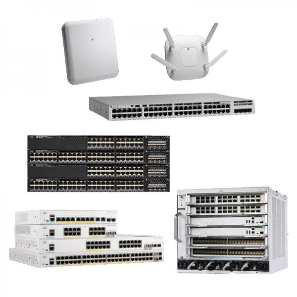 Quality C9300-24P-E Gigabit LAN Switch 64 VLANs for sale