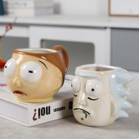 China Cartoon Anime Coffee Mug 3D Ceramic Mug Home Office Kettle Convenient Gift factory