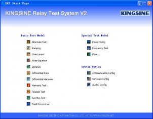 Quality Flexible KRT Relay Testing Software Support IEC61850 , IEC60044 for sale