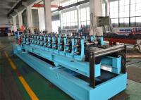 China PLC Control 20 Stations CZ Purlin Roll Forming Machine With 12-15m / Min Speed factory