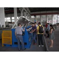 China Straight Line Continuous Wire Rod Drawing Machine , Ironed Cast Copper Wire Making Machine factory