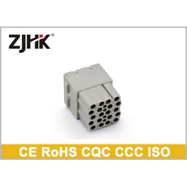 Quality Han EEE Heavy Duty Electrical Connector High Contact Density 20 Pin 09140203001 for sale