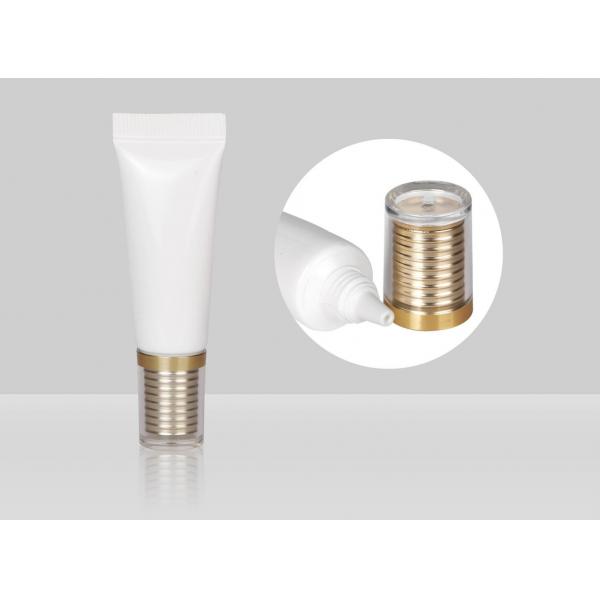 Quality D19mm 10-25ml Custom Cosmetic Tubes Empty Eye Cream Plastic Squeeze Tubes Liquid Foundation With Nozzle for sale