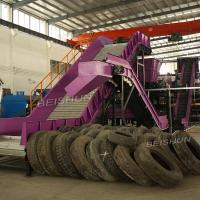 China Automatic Waste Tyre Recycling Machine SGS Rubber Recycling Machine factory
