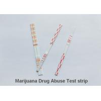 China 4mm Strip THC Marijuana Drug Test Kit 3mm Cassette Convenient Visual Reding Result factory