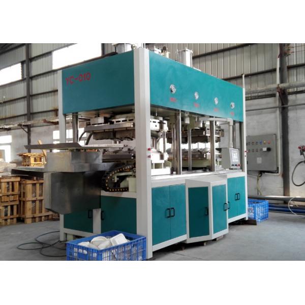 Quality Fully Automatic Thermoforming Machine For Paper Pulp Tableware 7000Pcs / H for sale