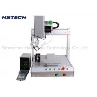 China Stepper Motor 4 Axis Single Desktop Soldering Machine with  LCD Teaching Pendant factory
