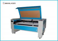 China 1300*900mm Blue And White Autofocus 100w Tube CO2 Laser Cutting Machine For Advertise factory