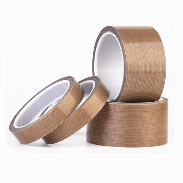 Quality Non Sticking Chemical Resistant PTFE Cloth Tape 0.05mm 0.13mm for sale