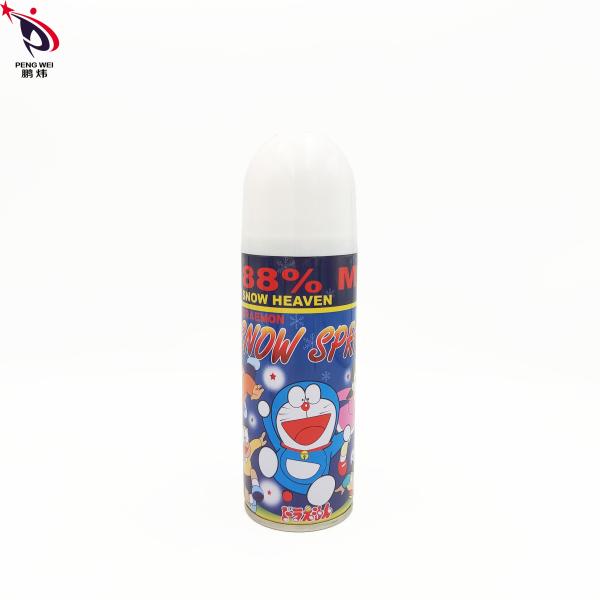 Quality 250ml Festival Artificial Snow Spray For Trees Tinplate Material for sale