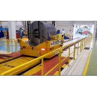 China Automation Rail Transfer Cart Electric Transfer Trolley Customized Table Size factory