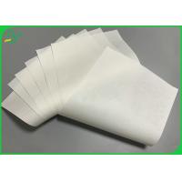 China 35cm Width 10g PE Coated White Kraft Paper 50gsm For Making Bread Bag factory