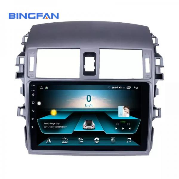 Quality GPS WIFI BT Easy Link Touch Screen Android 10 Car Radio For Toyota Corolla 2007-2013 9 Inch Android Car Stereo for sale