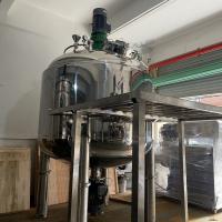China SUS304 Liquid Soap Manufacturing Machine Chemical Mixing with Double jacket 3KW factory
