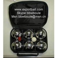 China Garden Game 8 Metal Ball Bocce, Boules Set, Classical Petanque,sports ball for sale