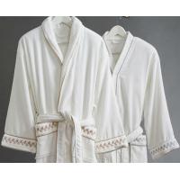 China Adult Bath robe , bathshirt , 100% cotton , GSM 400, velour or loop for sale