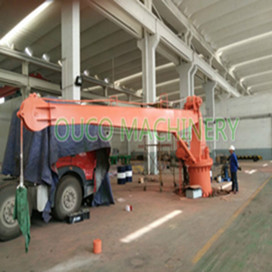 Quality 9M Steel Structure Fixed Boom 3T Marine Jib Crane for sale