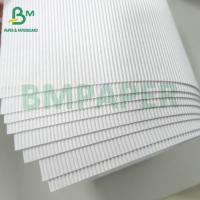 China White Single Face Corrugated Cardboard Roll B Flute E Flute For Shipping factory